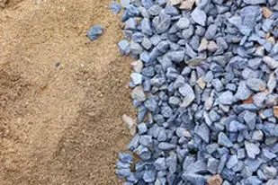 areia e pedra disk entulho dois irmaos terraplanagem